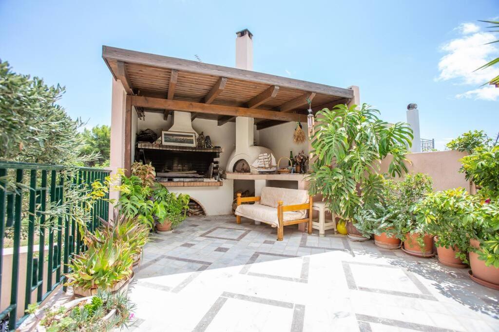 Villa Marilena Lagonisi Kalivia Thorikou Exteriör bild